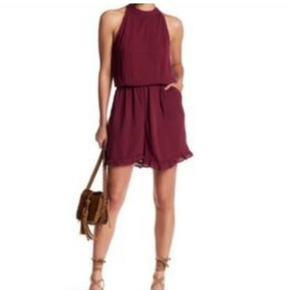 New! No tags. Love, fire romper. Size large